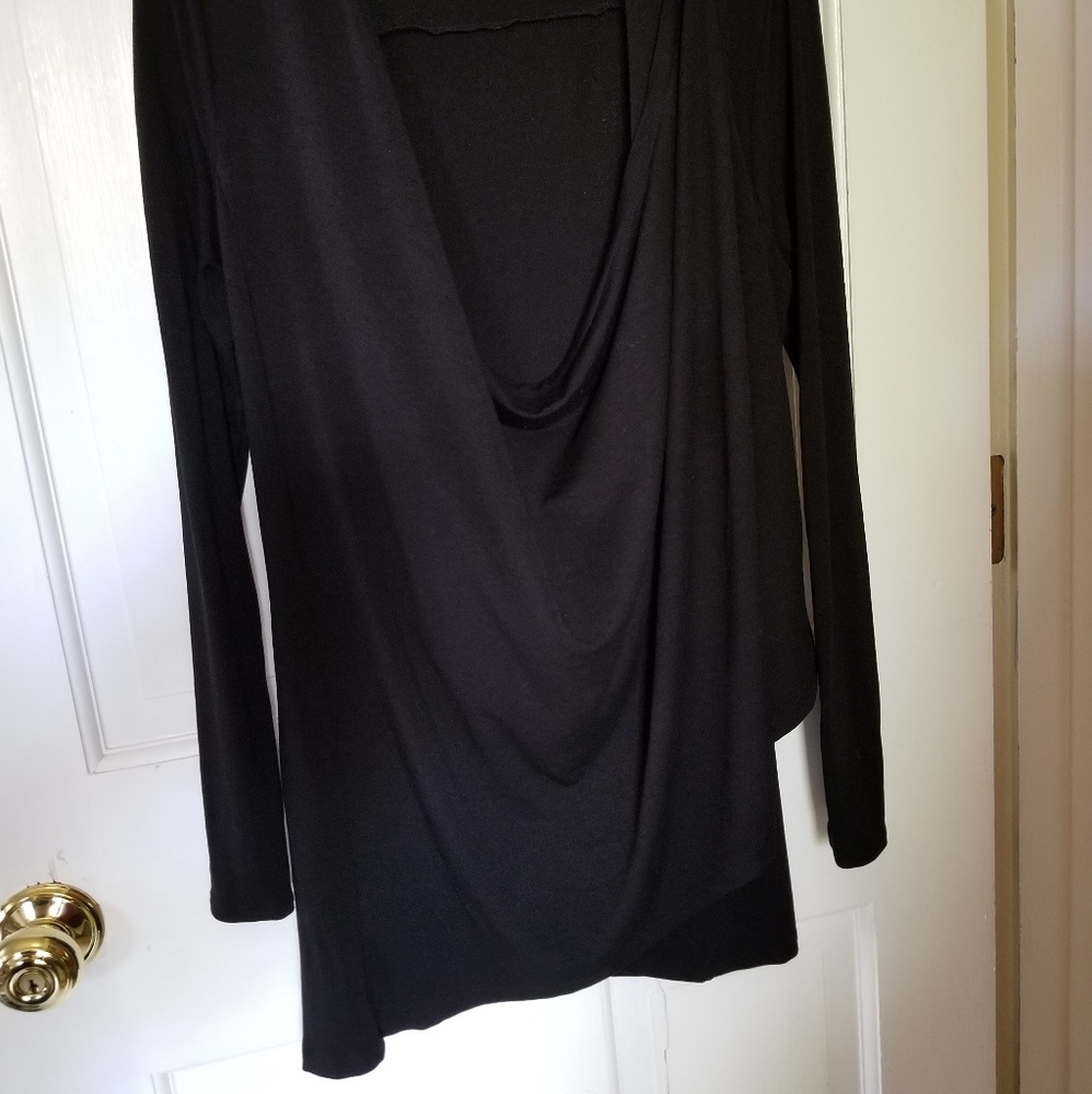 Lysse Convertable Cowl Wrap Small Women's Black